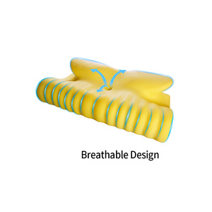 Memory Foam <b>Pillow</b> Oblong Shape Cervical Support <b>Neck</b> Relief Adult Elderly Use - Product Image 3