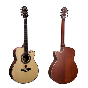 Guitare acoustique en bois de 40 pouces Equites TK401C-X en gros, avec table en épicéa, finition mate, 6 cordes, micro disponible - Product Image 1