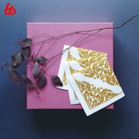 Serviettes en papier jetables imprimées personnalisées avec logo pour bar et fête