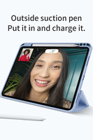 Nouvelle coque de protection intégrale 2026 avec emplacement pour stylet pour iPad A16 2025 11 pouces, compatible avec iPad mini 6 7 Air 1 2 3 4 5 6 7