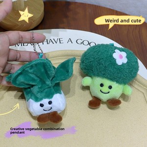 ตุ๊กตาผักกาดหอม ตุ๊กตาข้าวโพด ตุ๊กตาดอกไม้สีฟ้า พวงกุญแจหน่อไม้ไผ่ ตุ๊กตาผัก ของตกแต่งกระเป๋านักเรียน ของตกแต่งกระเป๋าคู่รัก - Product Image 3
