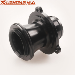 ท่อไอเสียเทอร์โบ Xuzhong รุ่น BOV-1050-BK แบบตรง ทำจากอะลูมิเนียม สำหรับรถยนต์ Volkswagen Audi เครื่องยนต์ EA888 ชุดอัพเกรด - Product Image 1