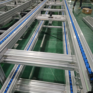 Maxsen Pallet Hệ thống băng tải cơ giới con lăn băng tải điện xe máy Dây chuyền lắp ráp đôi tốc độ chuỗi băng tải - Product Image 5