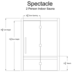 Calentador de sauna finlandesa para interiores, superventas, para <span class=keywords><strong>2</strong></span> personas, ecológico, de madera maciza, diseño moderno, vapor tradicional - Product Image 6