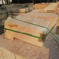 Blocs réfractaires AZS recyclés HONGTAI, briques réfractaires AZS d'occasion utilisées dans les fours à verre