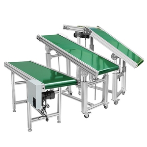 Küçük PVC düz bant makinesi konveyör montaj hattı çalışma masası ayar ekipmanları - Product Image 4