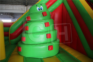 Combo Lâu Đài Nhảy Bơm Hơi Công Viên Chủ Đề Hoạt Hình Thiết Kế Mới Nhà Bật Nảy Sân Sau Nhà Trượt Có Cầu Trượt - Product Image 5