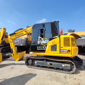 Excavadora Usada Komatsu pc70 con Motor Komatsu SAA4D95LE-5 para Agricultura y Construcción, Capacidad de Cucharón de 0.39m³, pc35 pc40 pc55 pc58 - Product Image 6