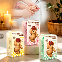 Tablettes de Savon Nettoyantes KELEE en Gros – Portables, Jetables, Parfum Floral – Pour Usage Quotidien et Voyage – Tablettes de Savon en Papier pour Toilettes