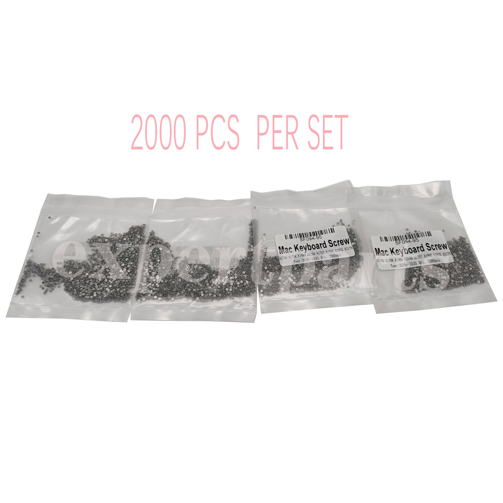 Новинка набор винтов для клавиатуры ноутбука для Macbook A1706 A1707 A1708 A1989 A1990 A1932 A2159 A2179 Сменные винты для клавиатуры