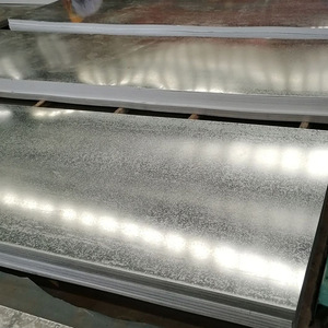Tôles d'acier galvanisé SGCC, SGCD, SG400, SG440, SG340, calibre 24, à paillettes normales, revêtement en zinc - Product Image 1