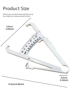 انخفاض الشحن الفرجار plicetror المهنية الجسم الدهون الفرجار Skinfold - Product Image 5