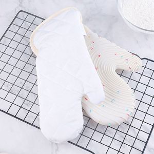 Maniques de <span class=keywords><strong>cuisine</strong></span> en silicone résistantes à la chaleur avec protège-plat et dessous de plat pour la cuisson et la préparation culinaire - Product Image 2