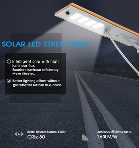 150W 200W IP66 <b>LED</b> Monocrystalline Solar Street <b>Light</b> Battery <b>Motion</b> <b>Sensor</b> 3-Year Warranty for Road Pathway Lighting - Product Image 4