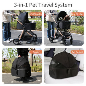 Pet Bolsa De Transporte De Viagem Para Petshop Bicicleta Do Cão Trailer Pet Trolley Agente Dropshipping Carrinho De Estimação Destacável - Product Image 4