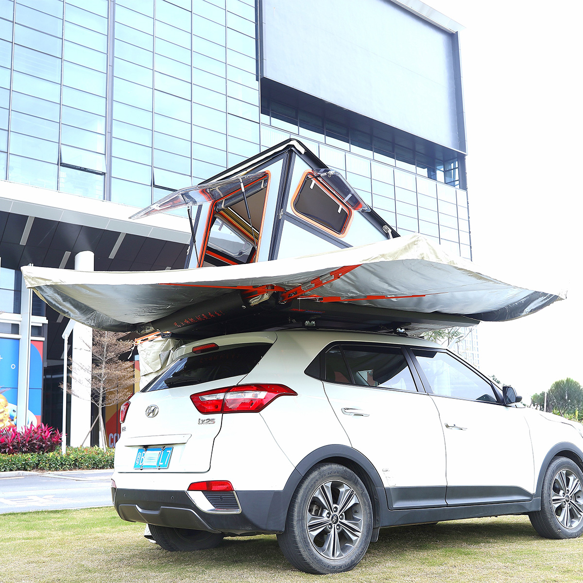 Внедорожник, грузовик, внедорожник, автомобиль, пикап 4x4, навес на крышу, выдвижная палатка для кемпера, твердая оболочка, навес на крышу автомобиля, навес на крышу