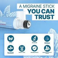 Service Personnalisé – Huile Essentielle Relaxante Menthe Poivrée 10ml – Roll-on Huile Mélangée pour Migraine et Maux de Tête – Soulagement Efficace des Maux de Tête