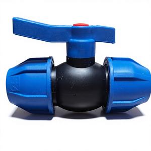 Valvola a Sfera in Plastica Q25 con Superficie Liscia per Uso in Industrie Chimiche, Farmaceutiche, Trattamento Acque e Alimentare - Product Image 1