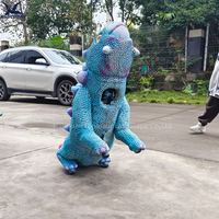 Ankylosaurus robotique animatronique télécommandé, chien mécanique marchant, dinosaure bébé pour parc d'attractions