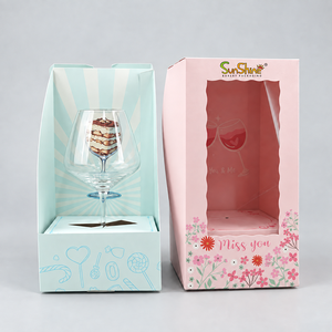 Caja Plegable para Pasteles al por Mayor, Caja de Embalaje para Pasteles del Día de San Valentín, para Empacar Cupcakes en Vasos de Vidrio - Product Image 3