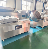 Semi-automatische multifunctionele apparatuur voor de verwerking van fruit en aardappelchips, complete machine voor het frituren van aardappelchips