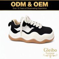 Chaussures de loisirs respirantes pour femme, style papa, à plateforme, tendance, à lacets, en tissu maillé et toile, directement de l'usine, modèle printemps, très populaires sur internet