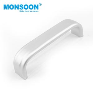 Herrajes para Muebles de Dormitorio, Perfil de Aluminio Plateado para Armarios, Cajones, Guardarropas, Tiradores para Cómodas y Gabinetes de Cocina - Product Image 2