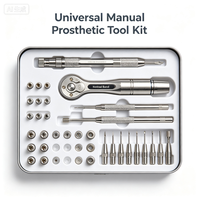Kit de tournevis pour implants dentaires, ensemble d'outils de réparation prothétique universel multi-systèmes avec kit d'hygiène buccale en cadeau