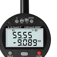 Jauge de rayon numérique Shance 5-6000 mm, règle électronique pour mesurer les sphères intérieures et extérieures, précision ±0,01 mm