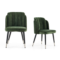 Vente en gros de chaise en velours au design simple et moderne chaise de qualité pour hôtel restaurant salle à manger bureau de visiteur chaise de loisirs