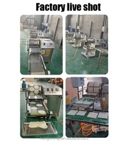 Machine automatique de haute qualité pour la fabrication de feuilles de rouleaux de printemps, équipement de traitement de la pâte à feuilles avec contrôle intelligent et épaisseur réglable