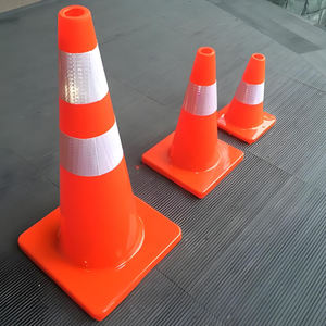 Conos de Tráfico Reflectantes de PVC <span class=keywords><strong>Naranja</strong></span>, Venta al Por Mayor de Fábrica, Conos de Seguridad Vial para Emergencias, Conos de Tráfico para el Hogar, Estacionamiento - Product Image 3