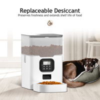 NOUVEAU Top Seller Pet Products Accessories Pet Feeder Automatic 4l Smart Pet Feeder pour chat et chien