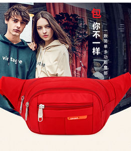 ファニーパックスポーツ屋外多機能スリングクロスボディショルダーウエスト防水電話バッグ男性女性 - Product Image 5