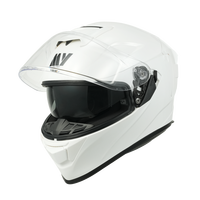 Logo personnalisé Homologation ECE2206 Matte Noir Gris Casque de moto Matériau ABS pour la conduite sur route