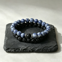 Bracelet en pierre naturelle fait main, ensemble de bracelets perlés unisexe, bracelet vintage en pierres précieuses pour femmes et hommes, perles naturelles faites à la main