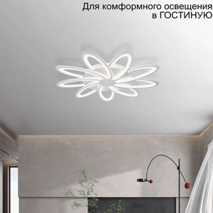 Bắc Âu hiện đại dẫn ánh sáng Trần Kem Gió đơn giản Đèn chùm cho phòng ngủ phòng ăn phòng khách toàn bộ nhà đặt nhà văn phòng - Product Image 3