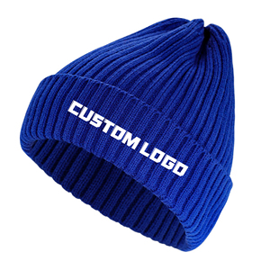 <b>Classic</b> Ribbed Winter Watch Cap Cuffed Beanie for Cold Weather Outdoor Activities and Everyday Wear - Product Image 1