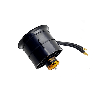 Qx-motor <span class=keywords><strong>70mm</strong></span> <span class=keywords><strong>12</strong></span>-aspas <span class=keywords><strong>EDF</strong></span> Ducted Fan Jet 6S Motor sin escobillas Motor de motor para Drone RC Avión UAV - Product Image 1