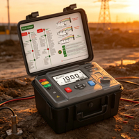 Professional Multifunction Earth Resistance Meter Earth Resistance Measuring Instrument Ground Resistance test Equipment
