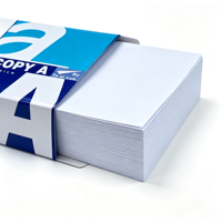 Papier Copie A4 100% Pâte de Bois Vierge 70g/m²/75g/m²/80g/m² Lisse Anti-transfert Blanc Haute Qualité Haute Luminosité Shandong