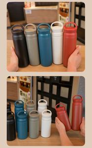 กระติกน้ำสแตนเลสสุญญากาศแบบปากกว้างขนาด 500 มล. เคลือบสีฝุ่น สำหรับเล่นกีฬา ขายส่ง - Product Image 5