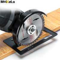 MeiKeLa support de coupe de curseur de positionnement de profondeur de coupe réglable support de meuleuse d'angle