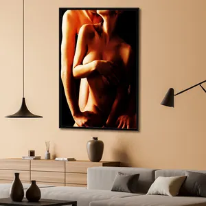 Pintura al óleo por números desnuda Sexy mujer adulto pintura por números lienzo dibujo con pinceles arte de pared decoración del hogar