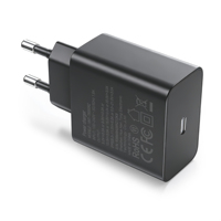 Chargeur rapide HNT Factory 60W PPS GaN avec un seul port USB-C, prise US/EU, adaptateur secteur pour Samsung S25 S24 S23 S22 Galaxy Ultra