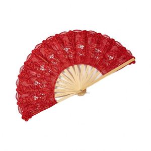 Ventilateur portatif en bambou pour les décorations du Nouvel An chinois et d'Halloween - Product Image 2