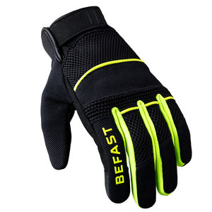 Befast Urban Mesh CE guantes de moto de verano para mujer amarillo negro M - Product Image 1