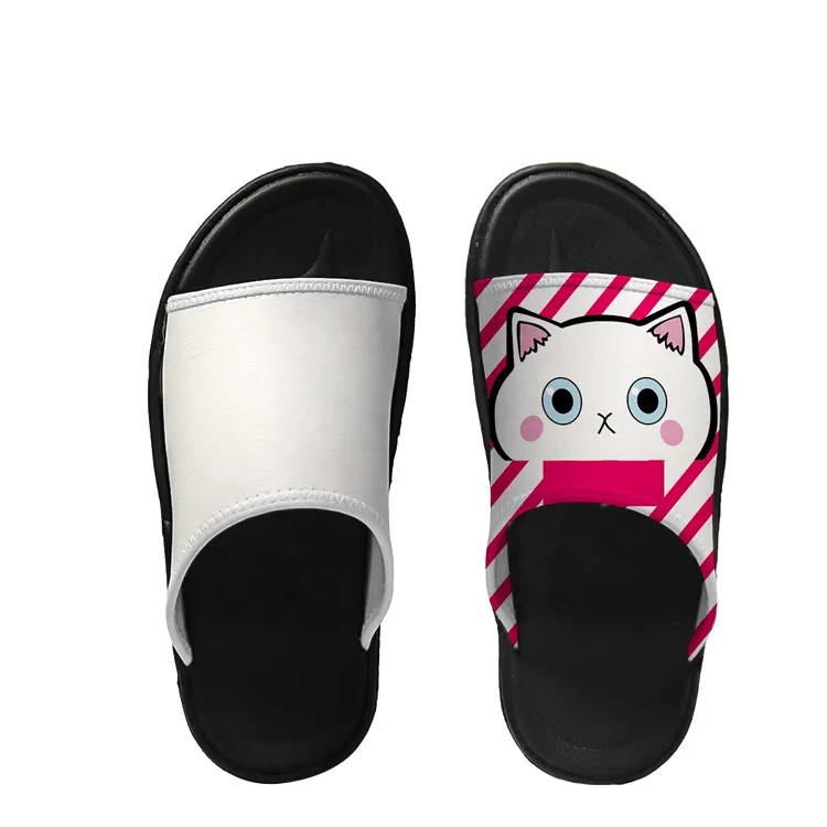 Subli-Forward Sublimation Slipper Artikel Benutzer definierte sublimierte Schuhe Slides Sandalen Rohlinge Flip Flop Für Sublimation Hausschuhe