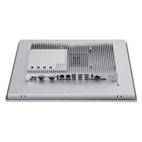 PC industriel sans ventilateur OEM ODM avec écran LCD large de 17 pouces 4:3, Intel J6412 N97 N305, 2 LAN, 2 COM, Wi-Fi, 4G, Win10, 11, Linux, VESA
