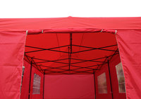Structure de tente pliante, tente murale, abri de jardin, chapiteau de fête, marquise d'exposition, monocouche, imperméable